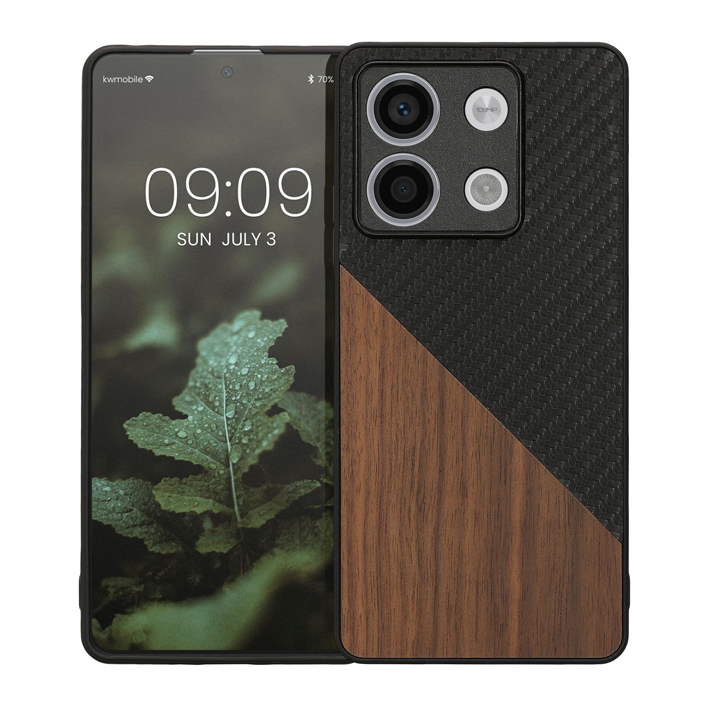 kwmobile Hülle kompatibel mit Xiaomi Redmi Note 13 5G - Handyhülle - Handy Schutzhülle - Smartphone Cover