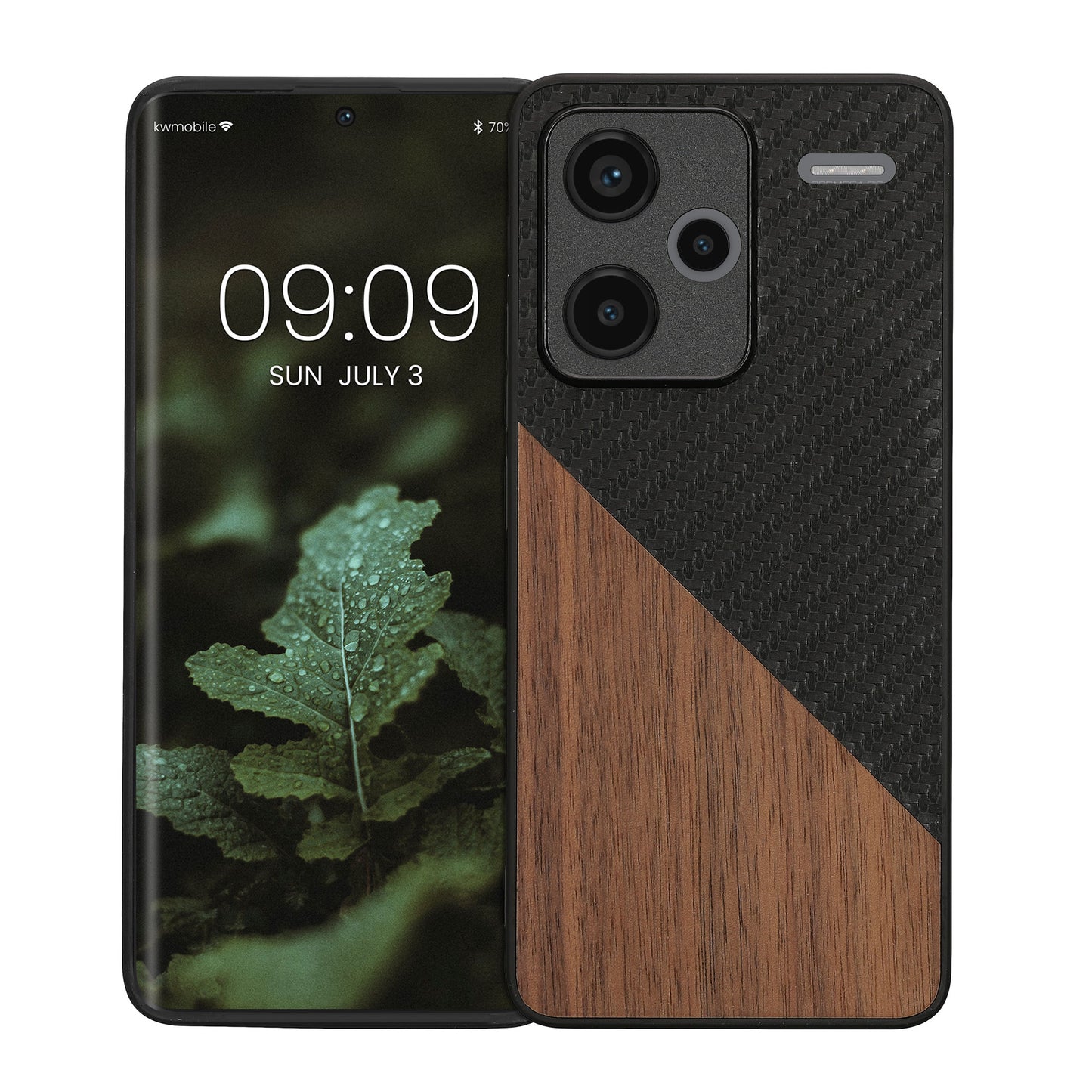 kwmobile Hülle kompatibel mit Xiaomi Redmi Note 13 Pro+ 5G / Redmi Note 13 Pro Plus 5G - Handyhülle - Handy Schutzhülle - Smartphone Cover