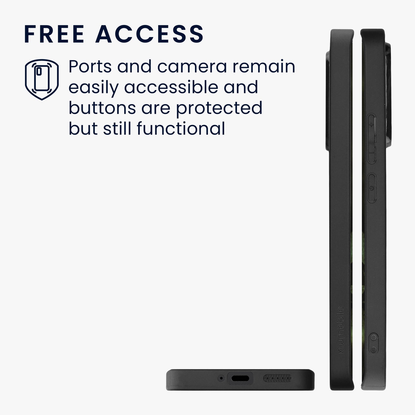 kwmobile Hülle kompatibel mit Xiaomi Redmi Note 13 Pro+ 5G / Redmi Note 13 Pro Plus 5G - Handyhülle - Handy Schutzhülle - Smartphone Cover