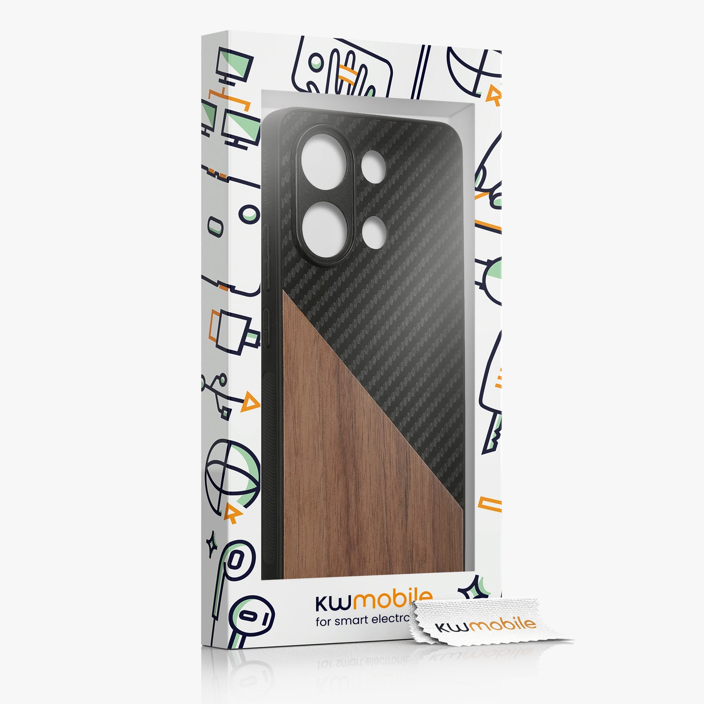 Hülle kompatibel mit Xiaomi Redmi Note 13 4G