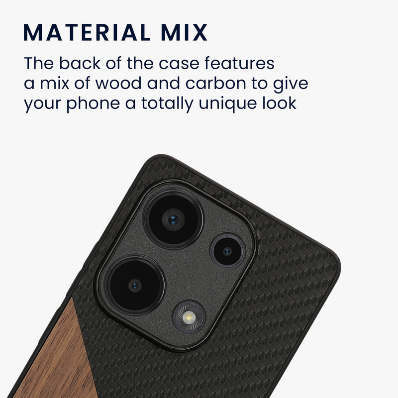 kwmobile Hülle kompatibel mit Xiaomi Redmi Note 13 Pro 4G - Handyhülle - Handy Schutzhülle - Smartphone Cover
