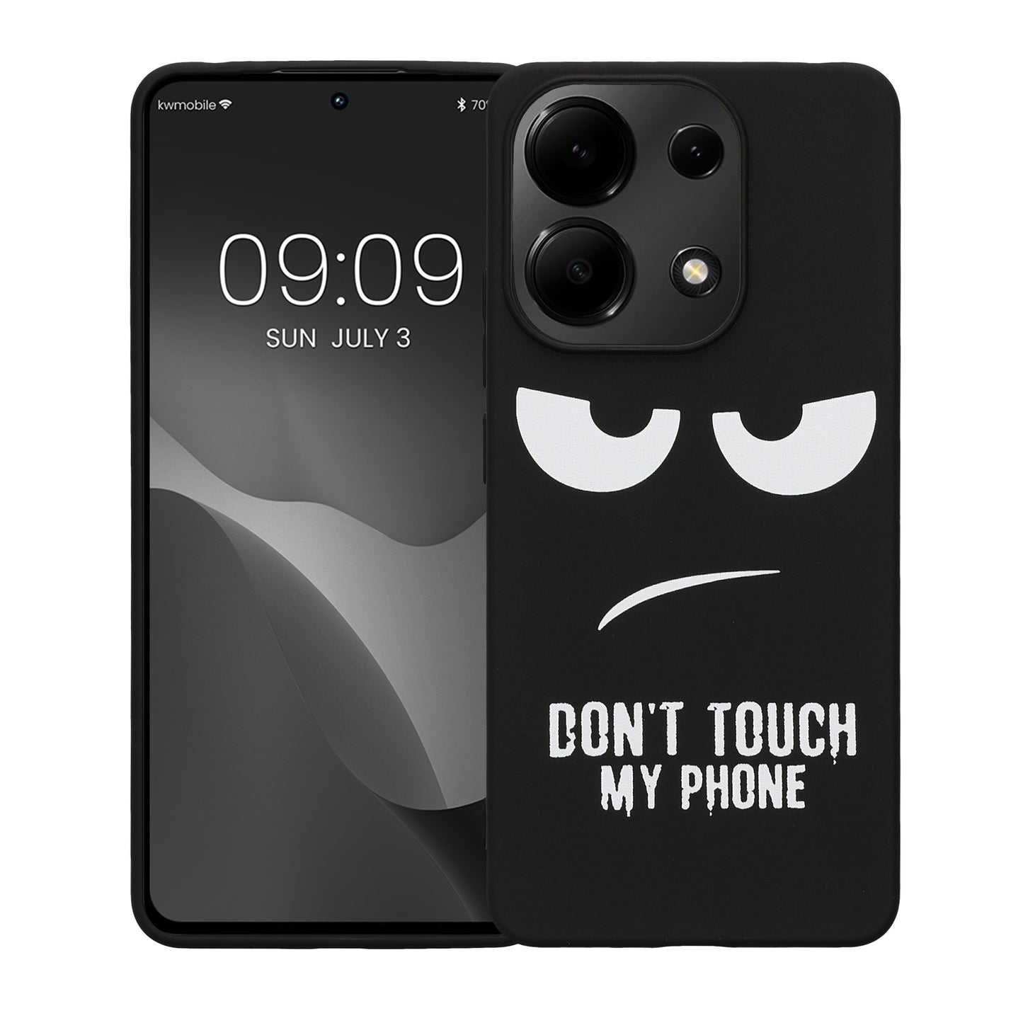 kwmobile Hülle kompatibel mit Xiaomi Redmi Note 13 4G - Handyhülle Silikon Case