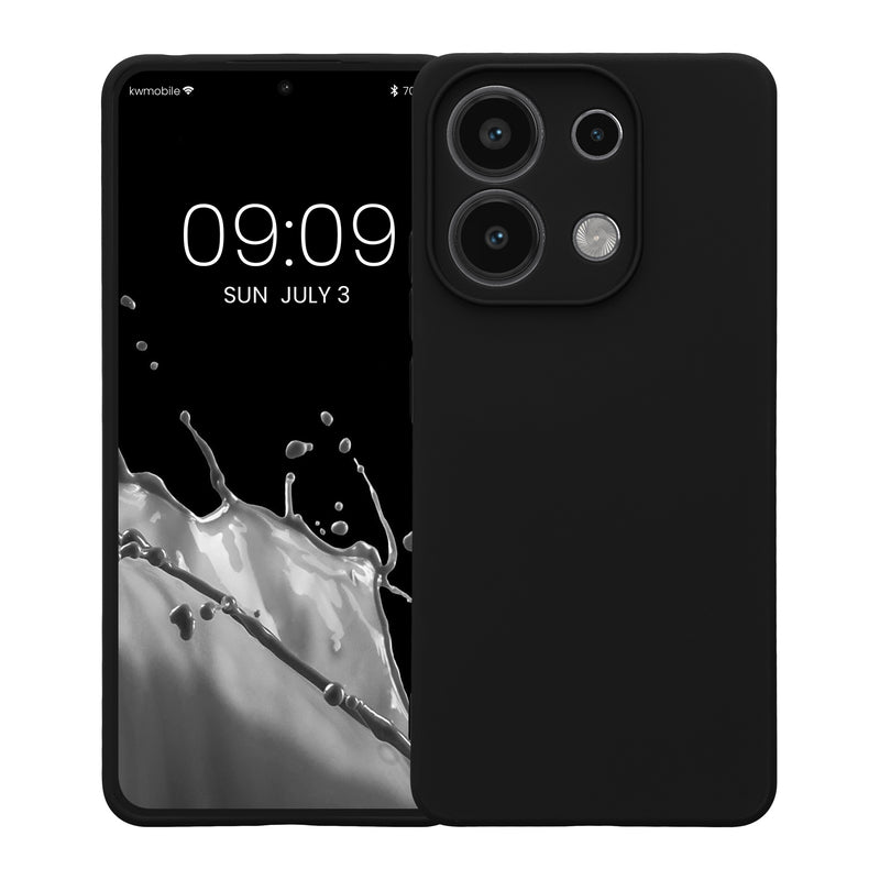 kwmobile Slim Case kompatibel mit Xiaomi Redmi Note 13 4G Hülle - Handyhülle aus Silikon