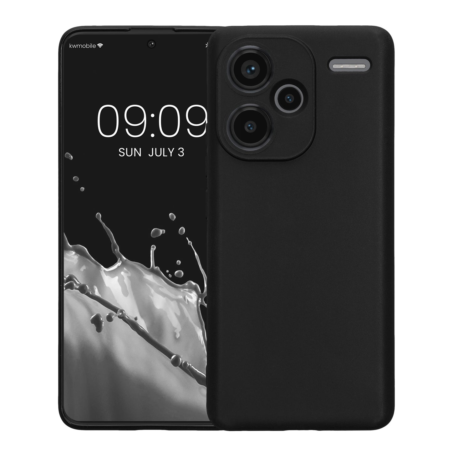 kwmobile Handyhülle für Xiaomi Redmi Note 13 Pro+ 5G / Redmi Note 13 Pro Plus 5G Hülle - weiches Handy Silikon Case - Schutzhülle Cover