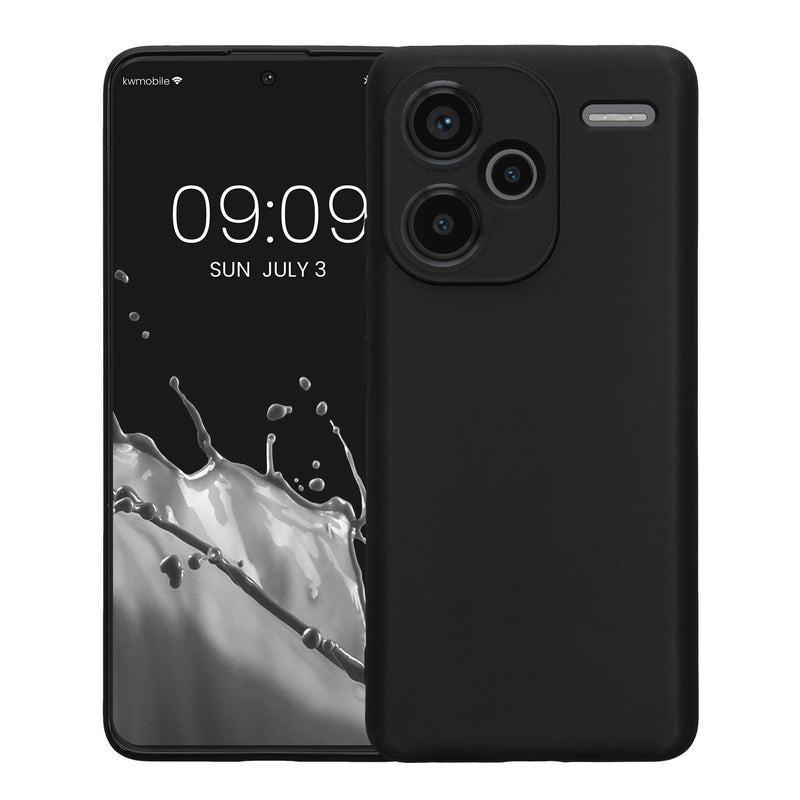 kwmobile Handyhülle für Xiaomi Redmi Note 13 Pro+ 5G / Redmi Note 13 Pro Plus 5G Hülle - weiches Handy Silikon Case - Schutzhülle Cover