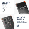 kwmobile Necklace Case kompatibel mit Xiaomi Redmi Note 13 5G Hülle Silikon Cover mit Handykette Kirschblütenblätter