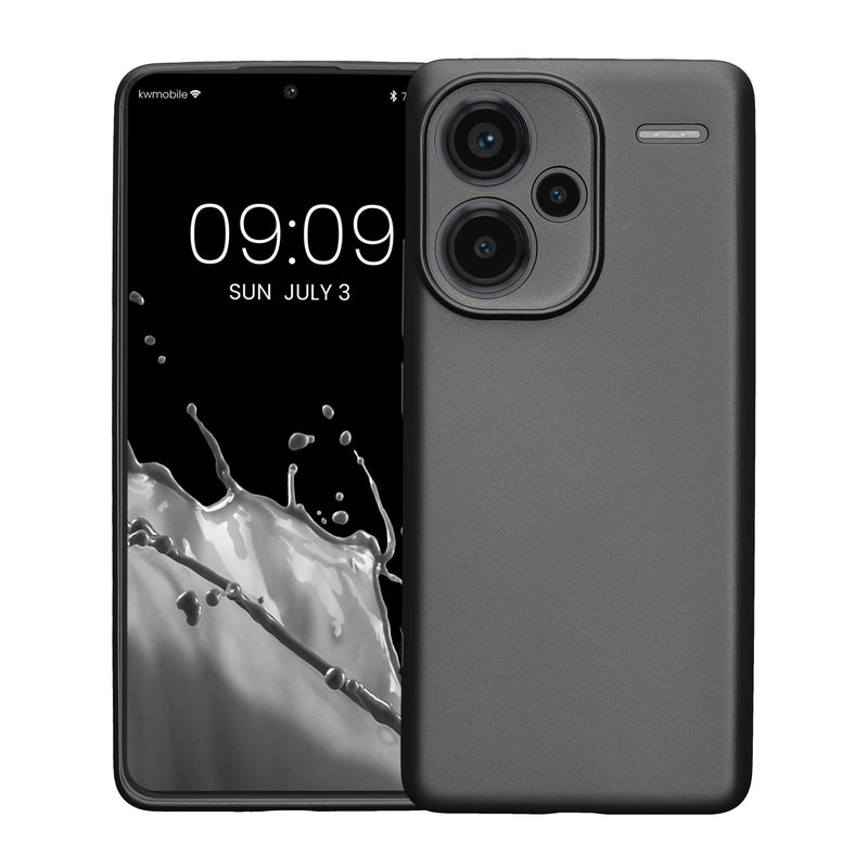kwmobile Handyhülle für Xiaomi Redmi Note 13 Pro+ 5G / Redmi Note 13 Pro Plus 5G Hülle - weiche Silikon Case - Schutzhülle Cover