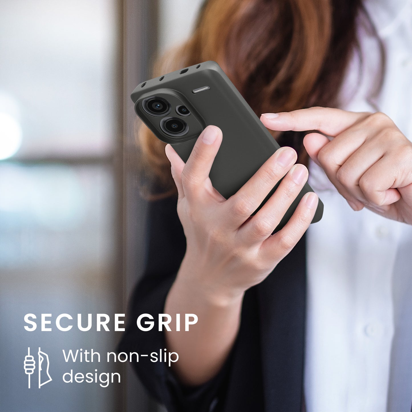 kwmobile Handyhülle für Xiaomi Redmi Note 13 Pro+ 5G / Redmi Note 13 Pro Plus 5G Hülle - weiche Silikon Case - Schutzhülle Cover