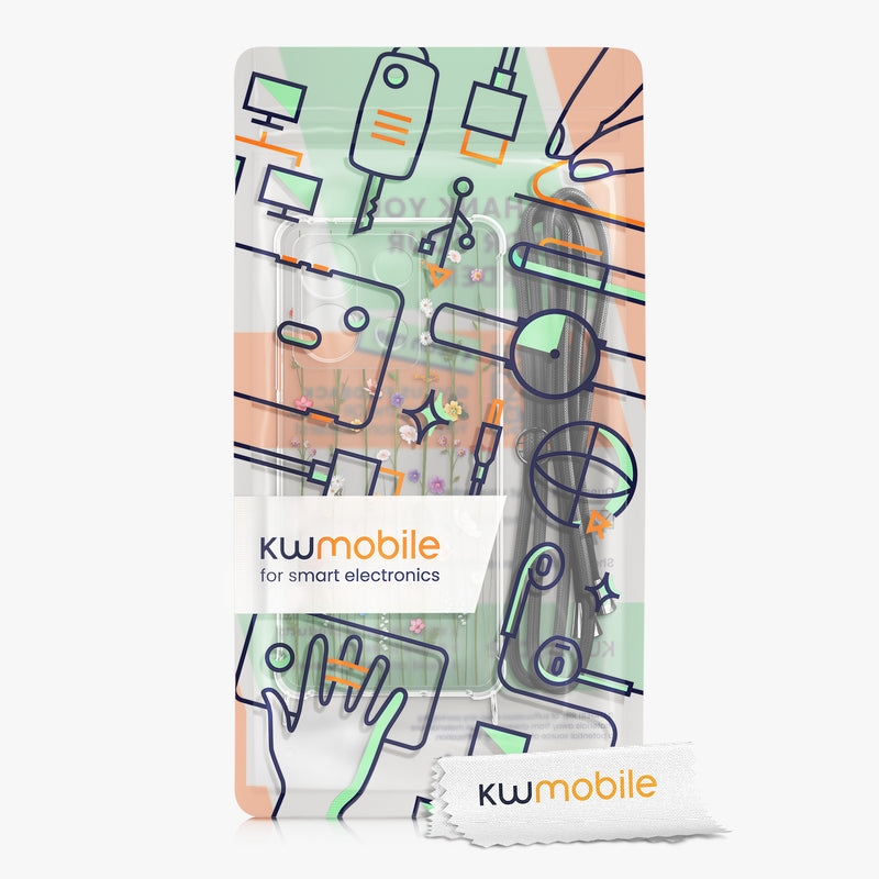 kwmobile Necklace Case kompatibel mit Xiaomi Redmi Note 13 Pro 5G / Poco X6 5G Hülle Silikon Cover