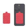 kwmobile 2x Saugnapf Handyhalterung - Handy Halter selbstklebend - 5,5 x 9cm - Universal Halterung für Handyhüllen - Kompatibel mit iPhone und Android