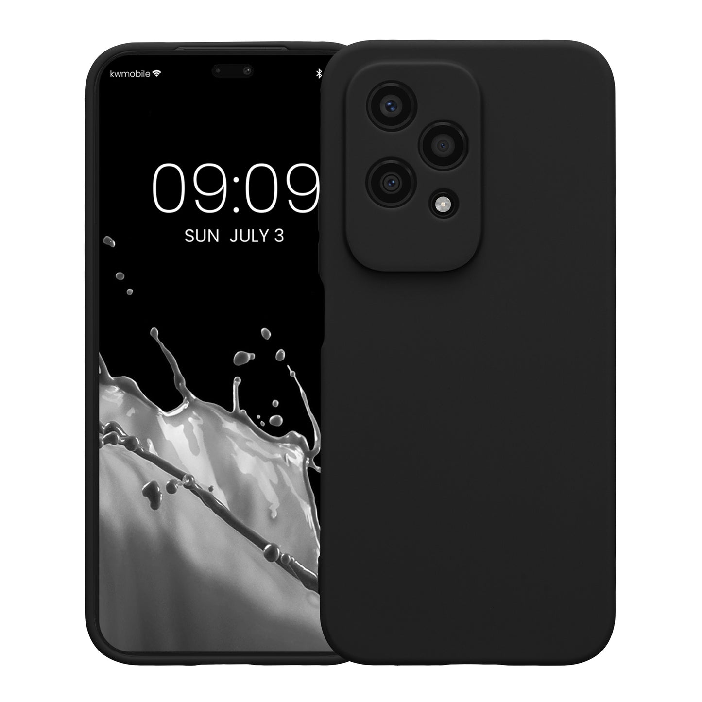 kwmobile Handyhülle für HONOR 200 Lite Hülle weiches Handy Silikon Case Schutzhülle Cover