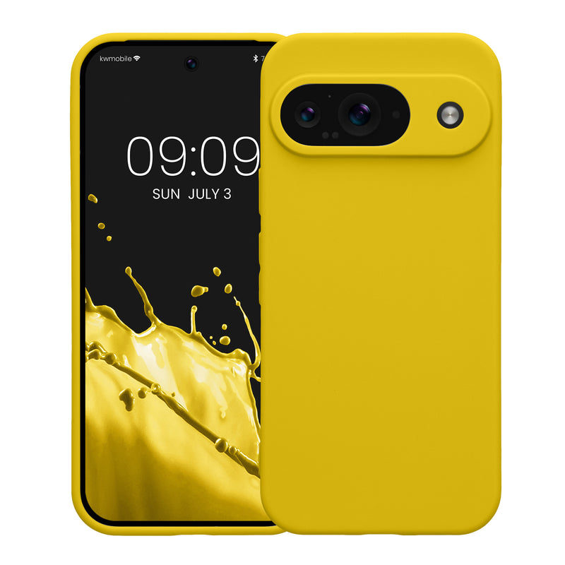 kwmobile Handyhülle für Google Pixel 9 Hülle weiches Handy Silikon Case Schutzhülle Cover