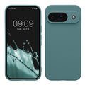 kwmobile Handyhülle kompatibel mit Google Pixel 9 Hülle - Handy Case aus weichem Silikon in Arctic Night Arctic Night  