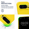 kwmobile Handyhülle für Google Pixel 9 Pro Hülle - weiches Handy Silikon Case - Schutzhülle Cover