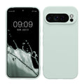 kwmobile Handyhülle kompatibel mit Google Pixel 9 Pro Hülle - Handy Case aus weichem Silikon in Cool Mint Cool Mint  