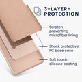kwmobile Handyhülle für Google Pixel 9 Hülle / Google Pixel 9 Pro Hülle, für Pixel 9 Hülle / Pixel 9 Pro Hülle, für Pixel 9 Case / Pixel 9 Pro Case - Hülle Silikon - kabelloses Laden