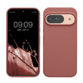 kwmobile Handyhülle für Google Pixel 9 Hülle / Google Pixel 9 Pro Hülle, für Pixel 9 Hülle / Pixel 9 Pro Hülle, für Pixel 9 Case / Pixel 9 Pro Case - Hülle Silikon - kabelloses Laden - Winter Rose Winter Rose  