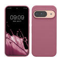 kwmobile Handyhülle für Google Pixel 9 Hülle / Google Pixel 9 Pro Hülle, für Pixel 9 Hülle / Pixel 9 Pro Hülle, für Pixel 9 Case / Pixel 9 Pro Case - Hülle Silikon - kabelloses Laden - Orchidee Violett Orchidee Violett  