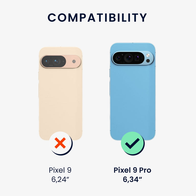 kwmobile Hülle kompatibel mit Google Pixel 9 Pro - Handy Case