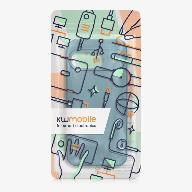 kwmobile Handyhülle für Google Pixel 9 Hülle weiche Silikon Case Schutzhülle Cover