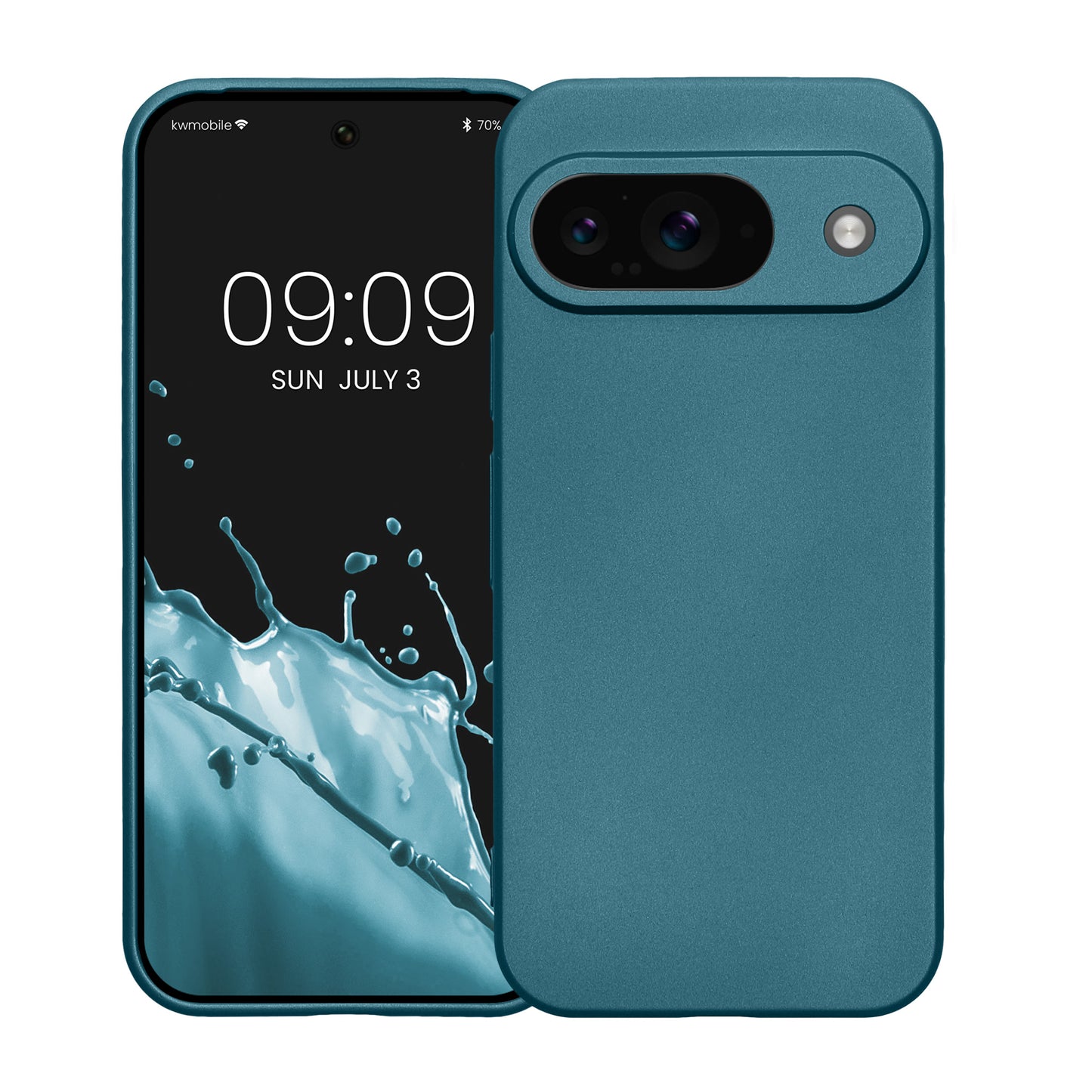 kwmobile Handyhülle für Google Pixel 9 Hülle weiche Silikon Case Schutzhülle Cover
