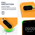 kwmobile Handyhülle für Google Pixel 9 Pro XL Hülle - weiches Handy Silikon Case - Schutzhülle Cover