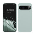 kwmobile Handyhülle für Google Pixel 9 Pro XL Hülle, für Pixel 9 Pro XL Case - Hülle Silikon - kabelloses Laden - Cool Mint Cool Mint  