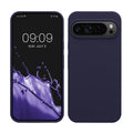 kwmobile Handyhülle für Google Pixel 9 Pro XL Hülle, für Pixel 9 Pro XL Case - Hülle Silikon - kabelloses Laden - Deep Ocean Deep Ocean  