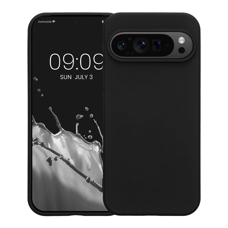 kwmobile Hülle kompatibel mit Google Pixel 9 / Pixel 9 Pro - Schutzhülle für kabelloses Laden