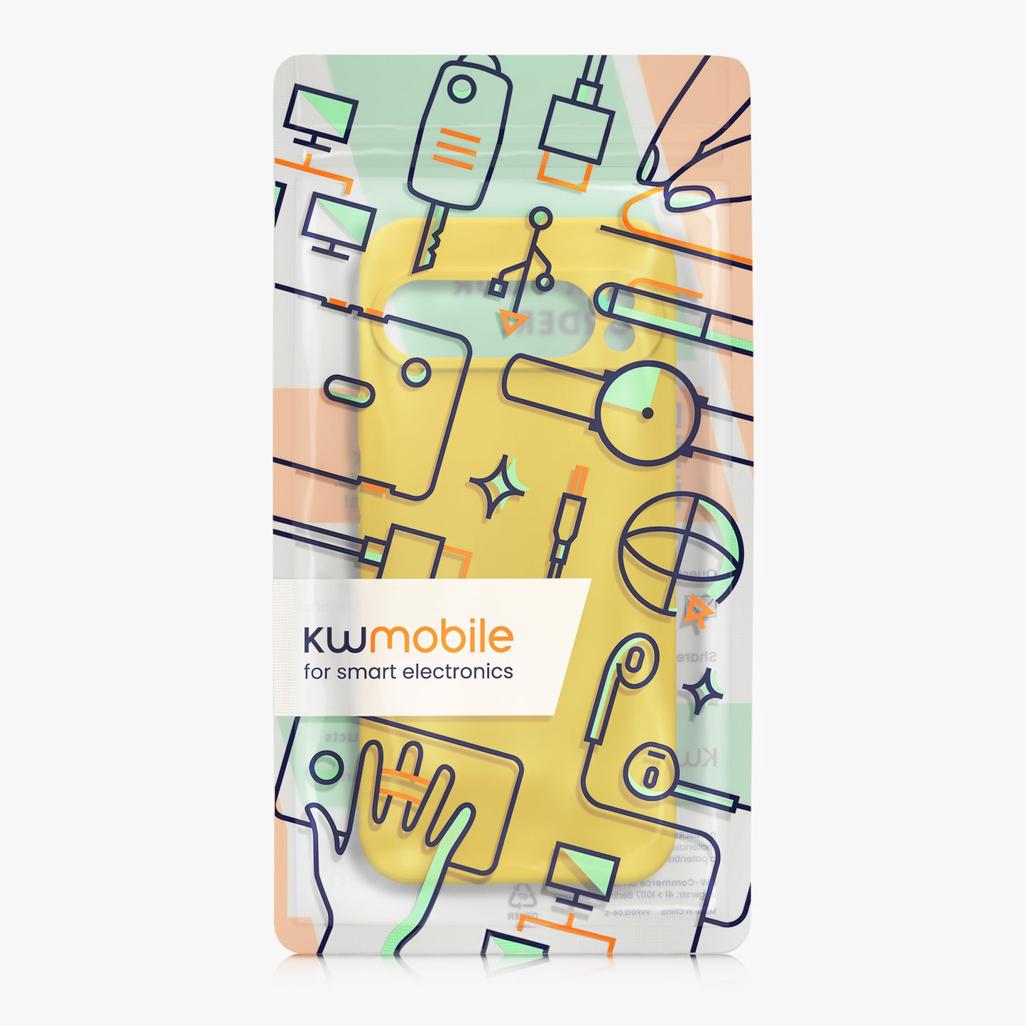 kwmobile Slim Case kompatibel mit Google Pixel 9 Pro XL Hülle - Handyhülle aus Silikon