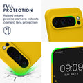 kwmobile Slim Case kompatibel mit Google Pixel 9 Pro XL Hülle - Handyhülle aus Silikon