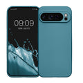 kwmobile Handyhülle für Google Pixel 9 Pro XL Hülle - weiche Silikon Case metallisch schimmernd - Schutzhülle Cover
