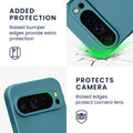 kwmobile Handyhülle für Google Pixel 9 Pro XL Hülle - weiche Silikon Case metallisch schimmernd - Schutzhülle Cover