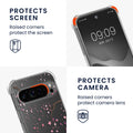 kwmobile Necklace Case kompatibel mit Google Pixel 9 Pro XL Hülle Silikon Cover mit Handykette Kirschblütenblätter