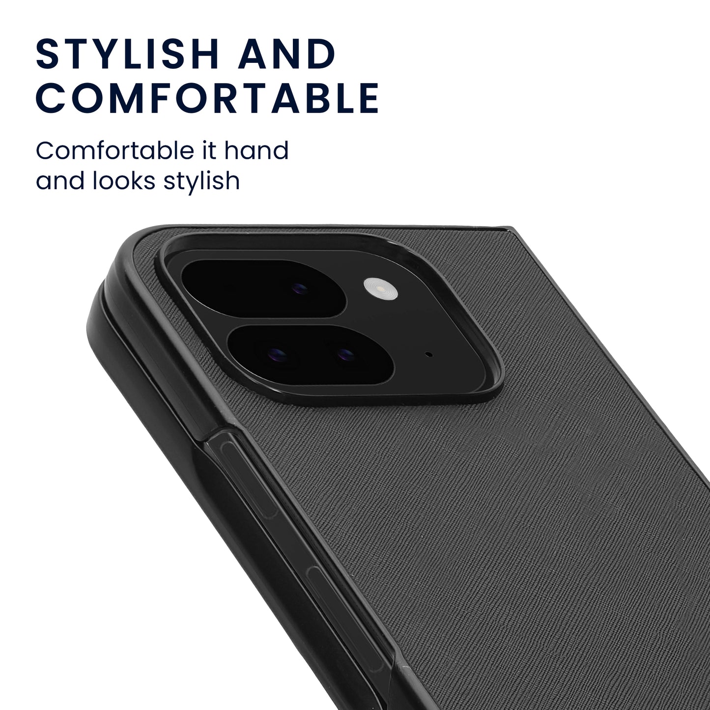 kwmobile Flip Hardcase kompatibel mit Google Pixel 9 Pro Fold - Hülle für Foldable Handy - Handyhülle