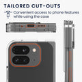 kwmobile Hülle kompatibel mit Google Pixel 9 Pro Fold Case Faltbare Handyhülle mit Rahmen Robustes Cover