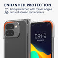 kwmobile Hülle kompatibel mit Google Pixel 9 Pro Fold Case Faltbare Handyhülle mit Rahmen Robustes Cover