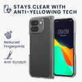 kwmobile Hülle kompatibel mit Google Pixel 9 Pro Fold Case Faltbare Handyhülle mit Rahmen Robustes Cover