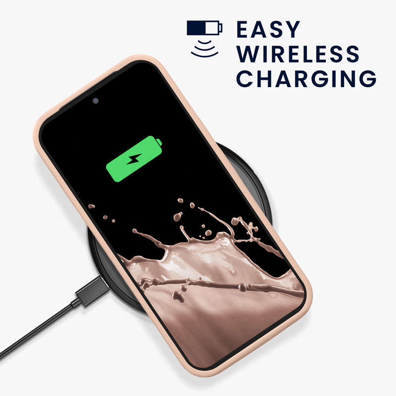 kwmobile Handyhülle für Google Pixel 9a Hülle, für Pixel 9a Case - Hülle Silikon - kabelloses Laden