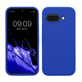 kwmobile Handyhülle für Google Pixel 9a Hülle, für Pixel 9a Case - Hülle Silikon - kabelloses Laden - Baltik Blau Baltik Blau  