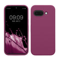 kwmobile Handyhülle für Google Pixel 9a Hülle, für Pixel 9a Case - Hülle Silikon - kabelloses Laden - Magenta Lila Magenta Lila  