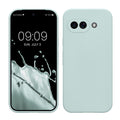 kwmobile Handyhülle kompatibel mit Google Pixel 9a Hülle - Handy Case aus weichem Silikon in Cool Mint Cool Mint  