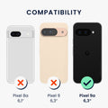 3x Folie kristallklar für Google Pixel 9a
