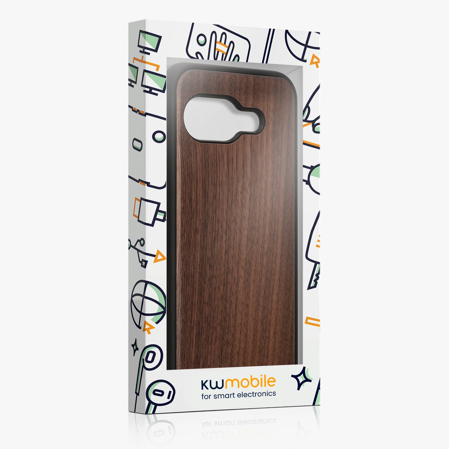 kwmobile Hülle kompatibel mit Google Pixel 9a Hülle - stoßfestes Handy Cover - TPU Handyhülle