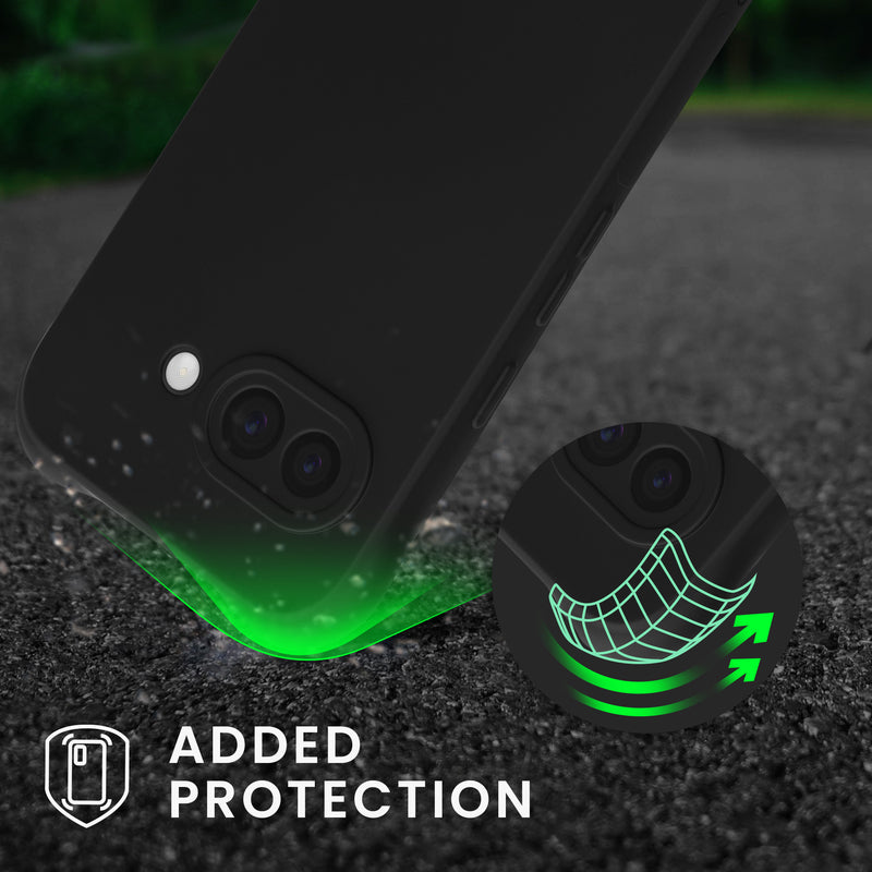 kwmobile Necklace Case kompatibel mit Google Pixel 9a Hülle - Cover mit Kordel zum Umhängen - Silikon Schutzhülle