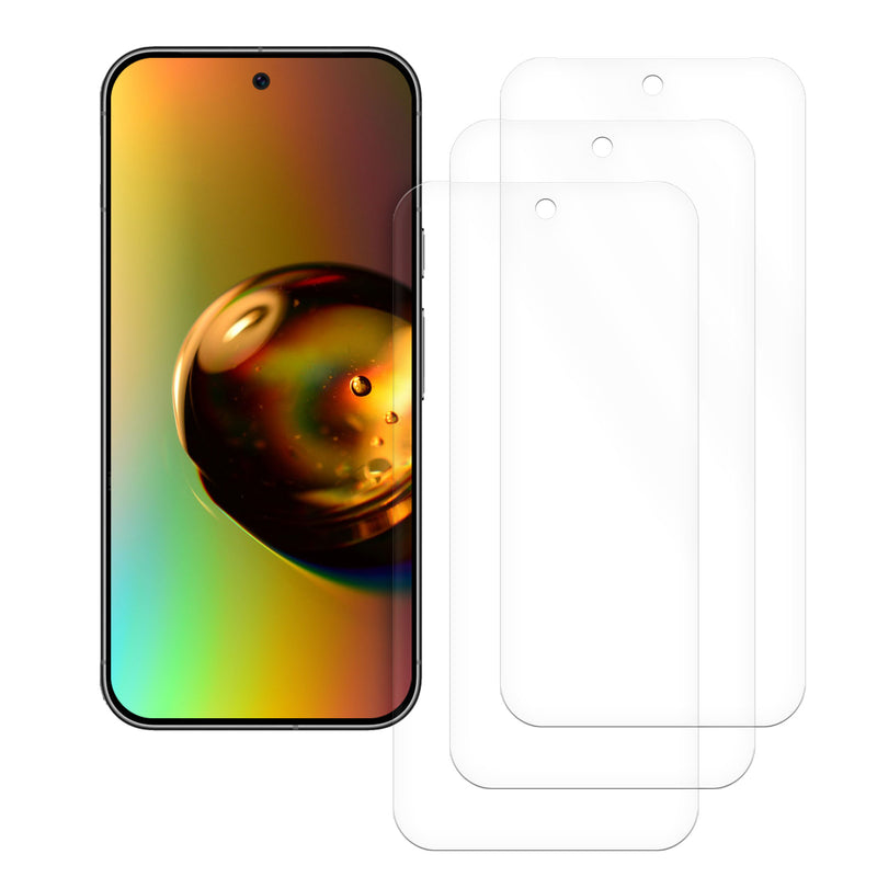 3x Folie kristallklar für Google Pixel 10 Pro XL / Pixel 9 Pro XL