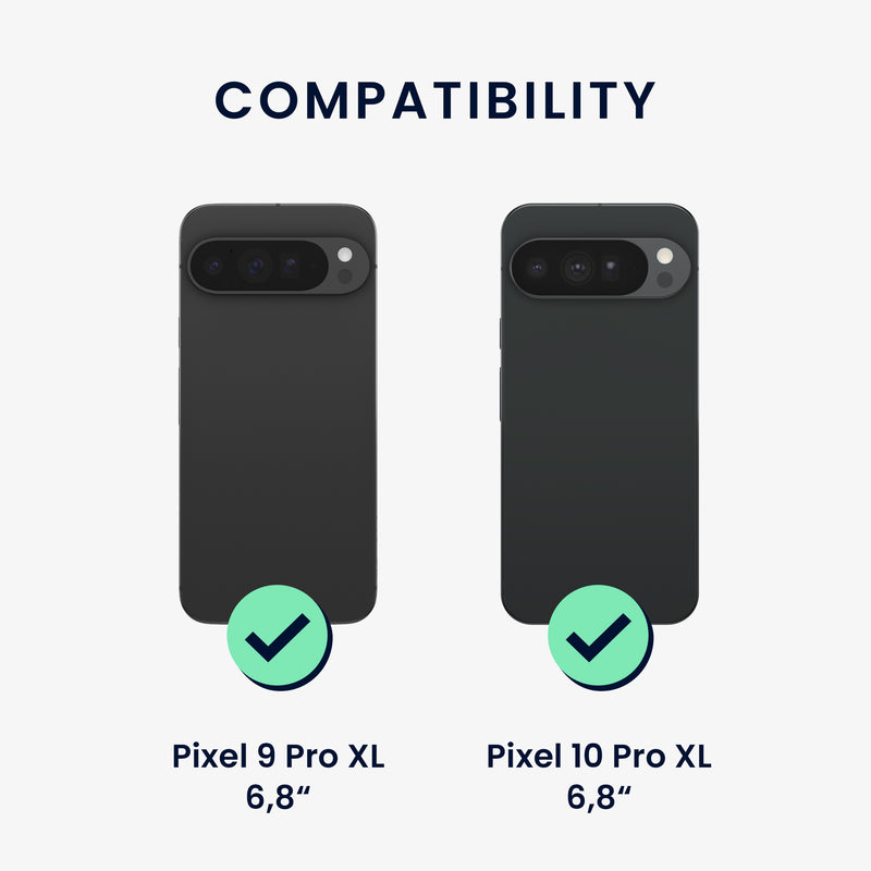 3x Folie kristallklar für Google Pixel 10 Pro XL / Pixel 9 Pro XL