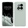 kwmobile Handyhülle kompatibel mit Xiaomi Redmi Note 14 Pro+ 5G / Redmi Note 14 Pro Plus 5G Hülle - Handy Case aus weichem Silikon in Cool Mint Cool Mint  
