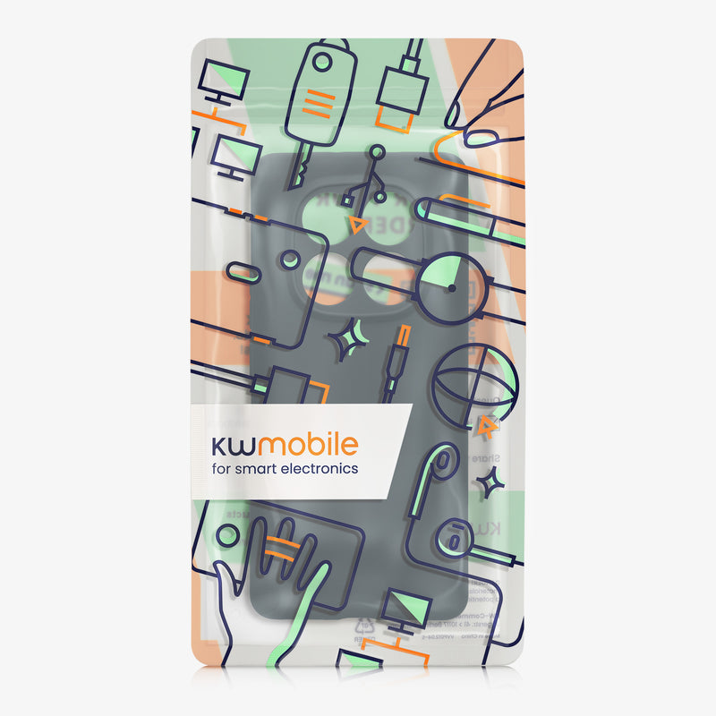 kwmobile Handyhülle für Xiaomi Redmi Note 14 Pro 5G / Poco X7 Hülle - weiches Handy Silikon Case - Schutzhülle Cover