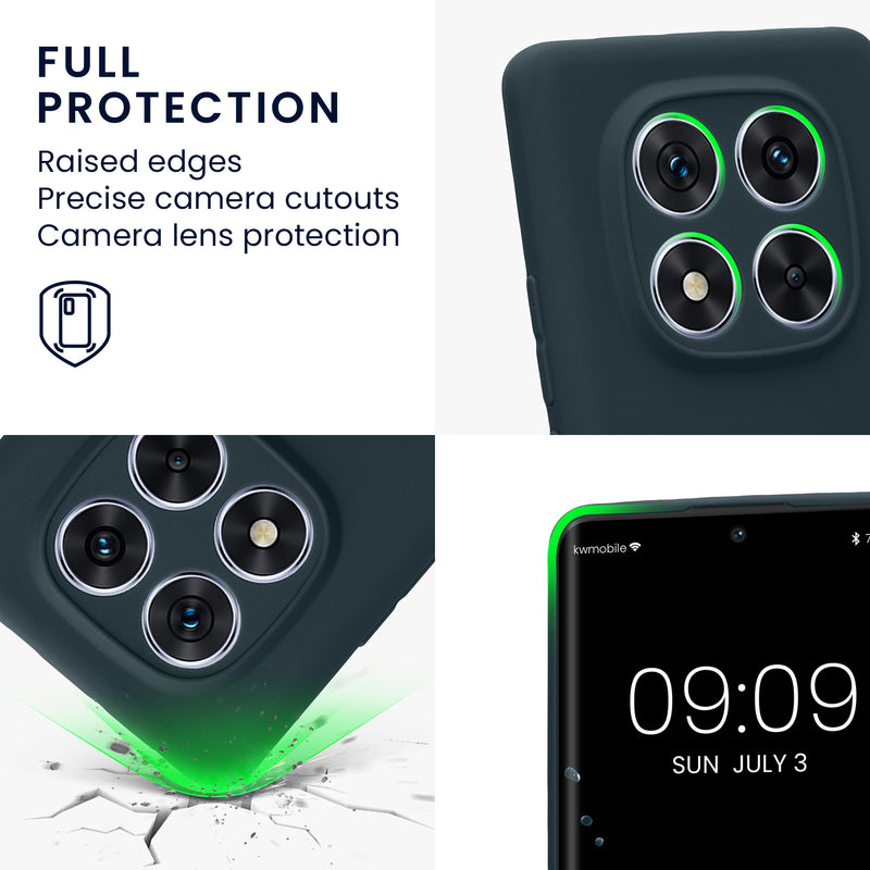 kwmobile Handyhülle für Xiaomi Redmi Note 14 Pro 5G / Poco X7 Hülle - weiches Handy Silikon Case - Schutzhülle Cover